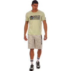 MAUI Mens Weqo T-Shirt - Olive | MENS | Maui & Sons