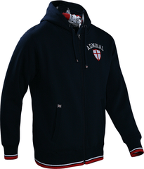 ADMIRAL 100 Year British Zip Hoodie Fleece - Navy | MENS | Admiral