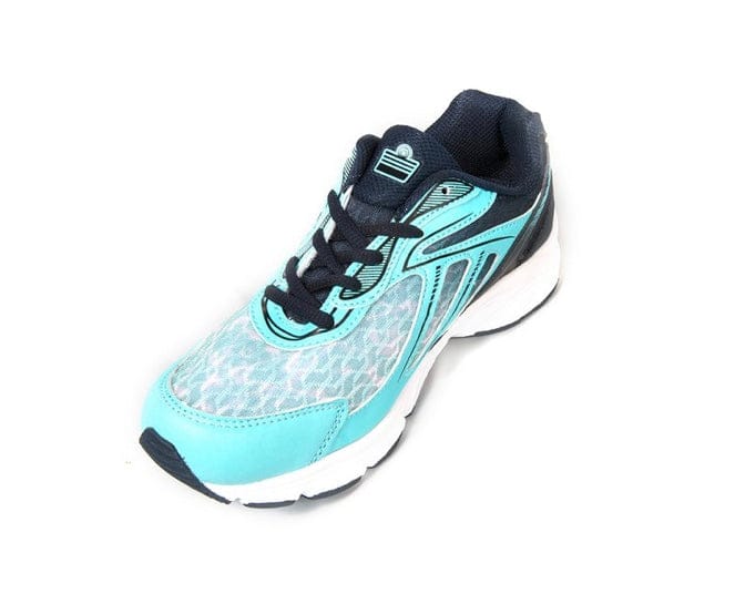 ADMIRAL Kids Aerobreeze Onyx Full Lace - Lightweight running and training shoe - Light Blue / Navy