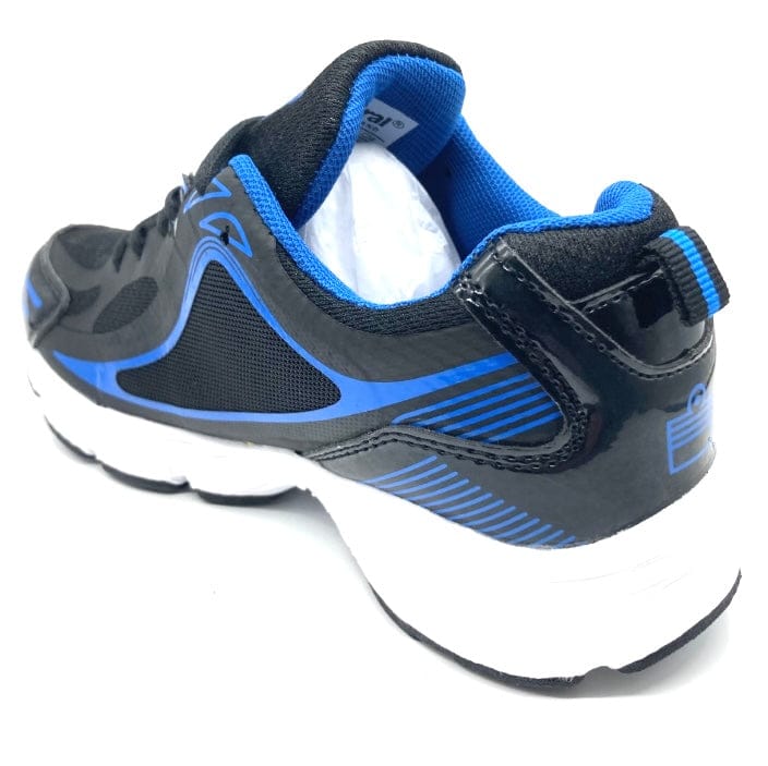 ADMIRAL Kids Aerobreeze Run and Walk Trainer - Black Blue