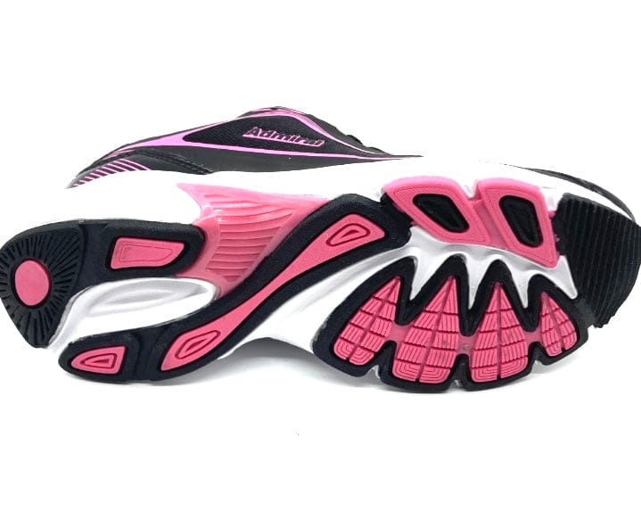 ADMIRAL Kids Aerobreeze Run and Walk Trainer - Black Fuschia