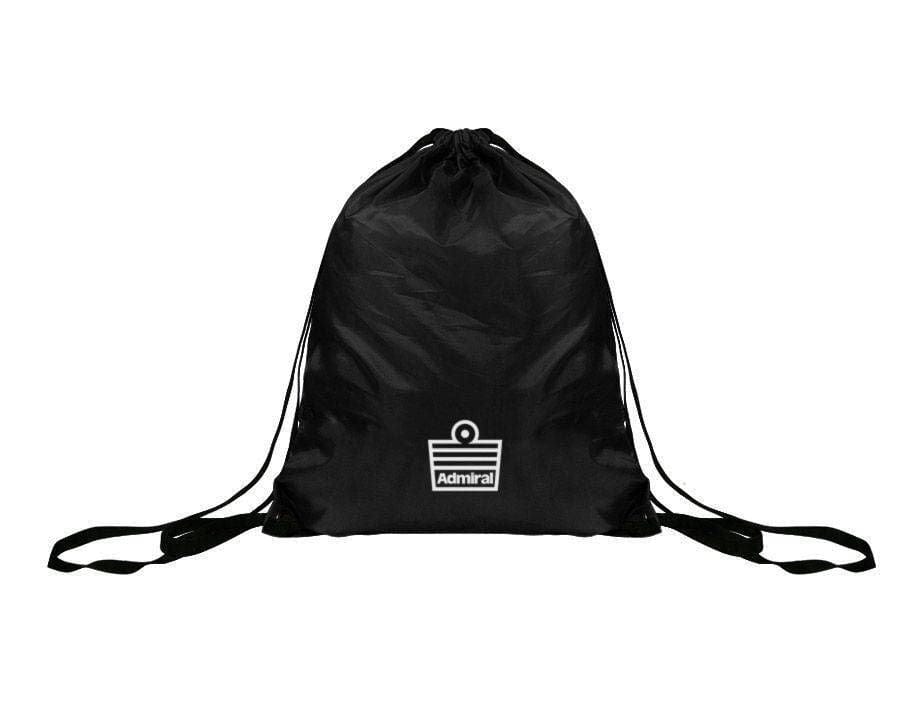 ADMIRAL Pro Drawstring Bag Black