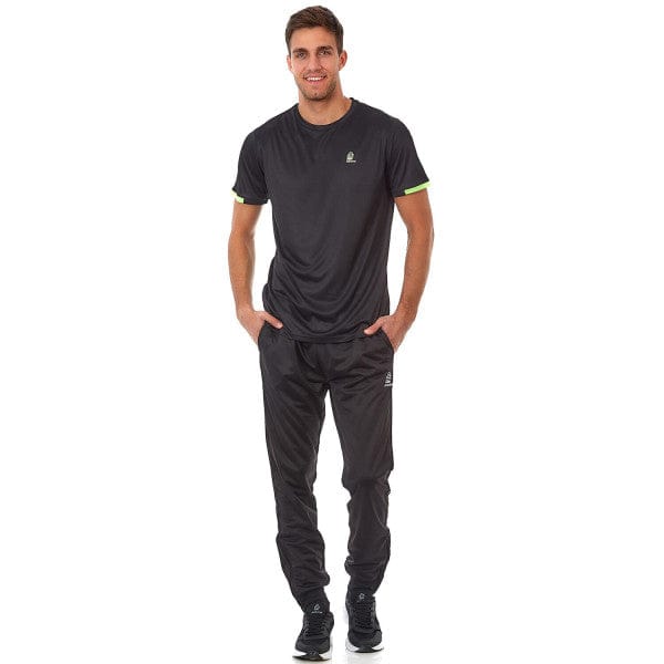 ADMIRAL Mens Zipper Trackpants Black